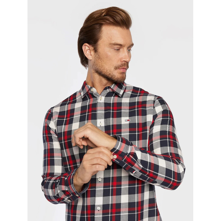 chemise homme  th tjm essential check shirt