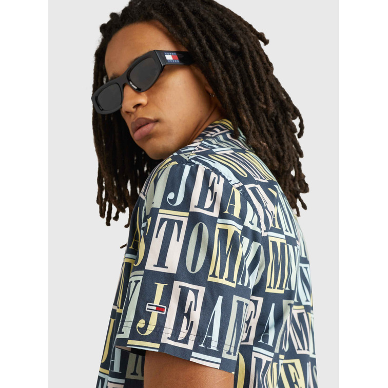 chemise homme  th tjm clsc tommy aop ss shirt