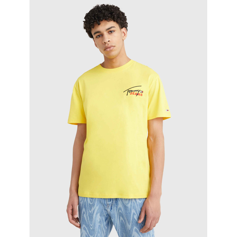t-shirt homme  th tjm clsc graphic signature tee