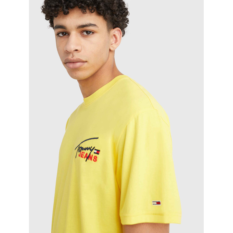 t-shirt homme  th tjm clsc graphic signature tee
