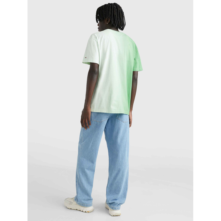 t-shirt homme  th tjm clsc dip dye signature tee