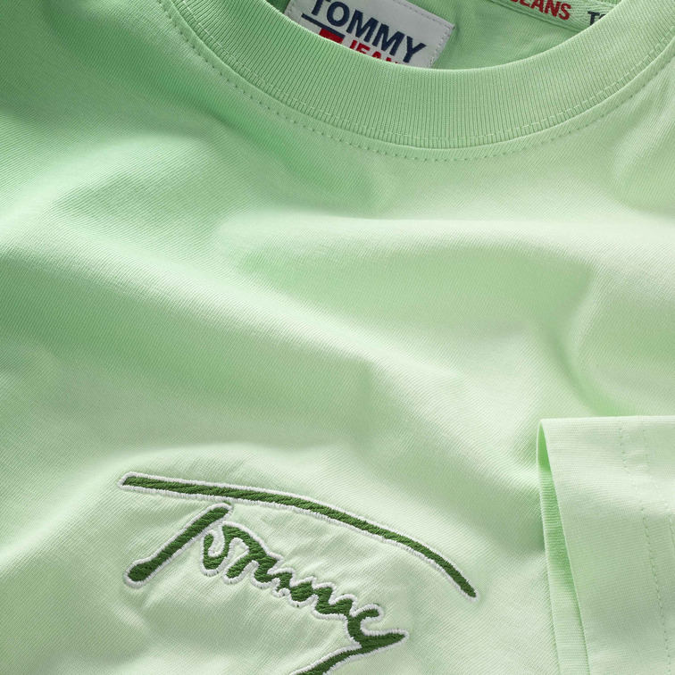 t-shirt homme  th tjm clsc dip dye signature tee