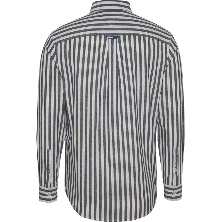 chemise homme  th tjm clsc ls stripe linen shirt