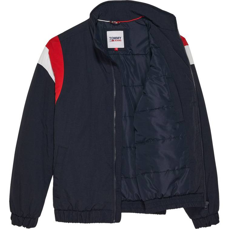 cazadora homme  th tjm colorblock essential jacke