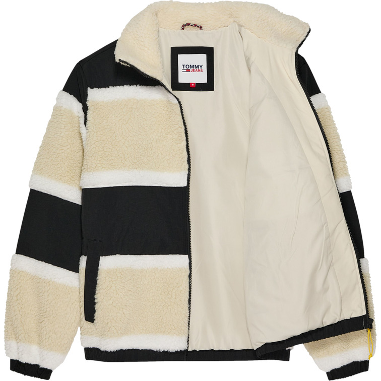 homme tjm rlx stripe sherpa jacket bds