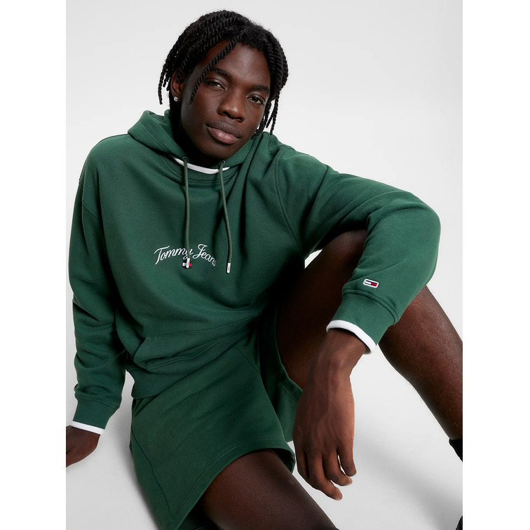 homme tjm rlx serif flag hoodie l2m