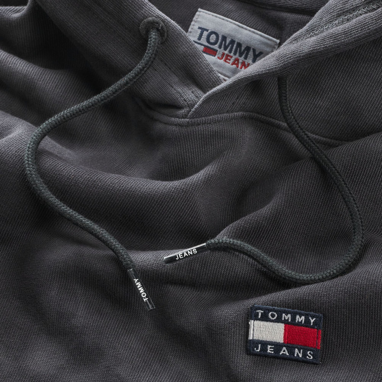 sweat-shirt homme  th tjm reg xs badge tie dyed hood