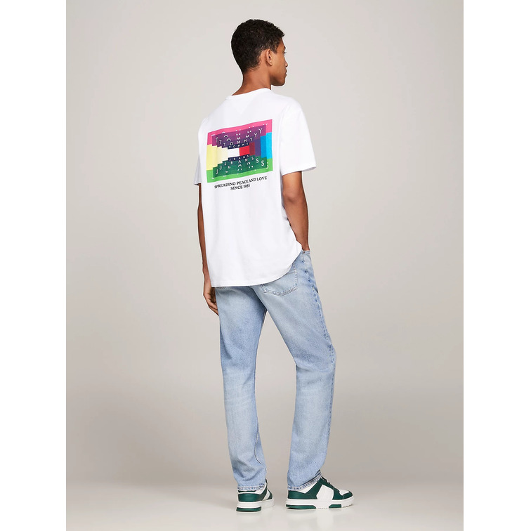 t-shirt homme  th tjm reg dna graphic tee