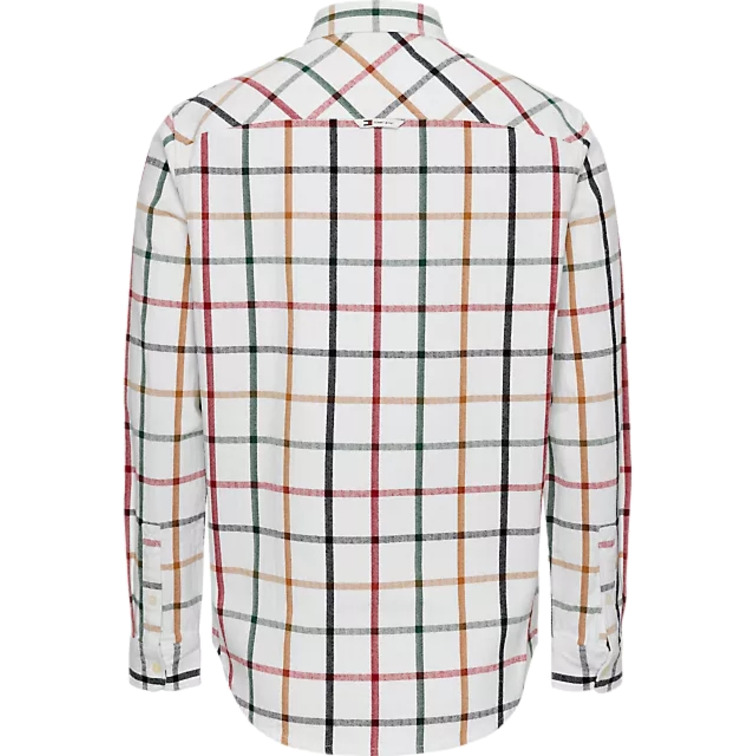 homme tjm reg check flannel shirt ybr