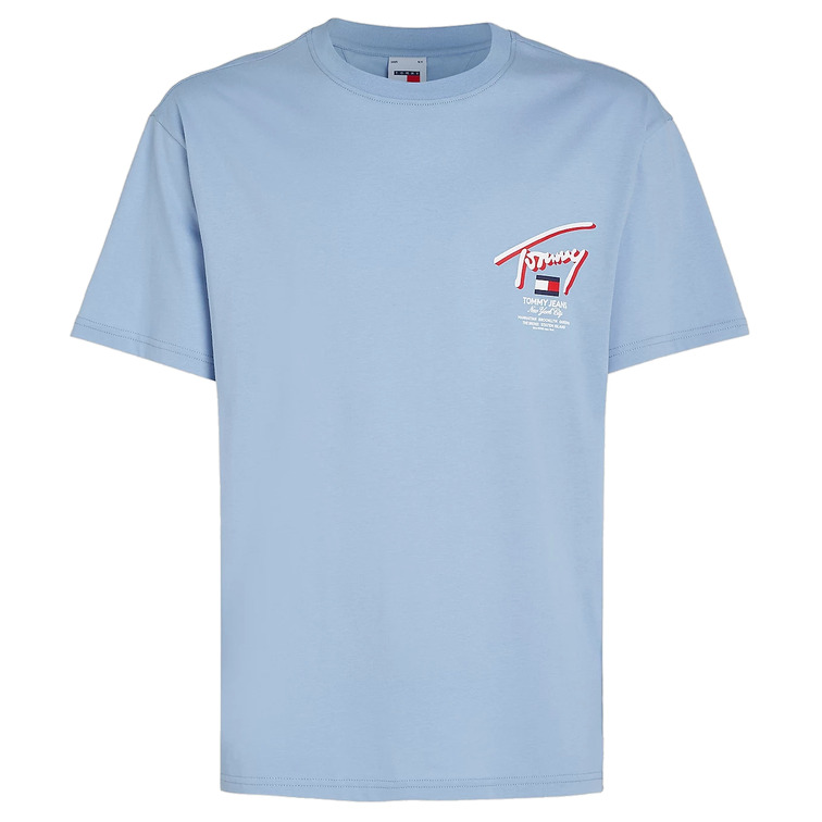 t-shirt homme  th tjm reg 3d street signtr tee e