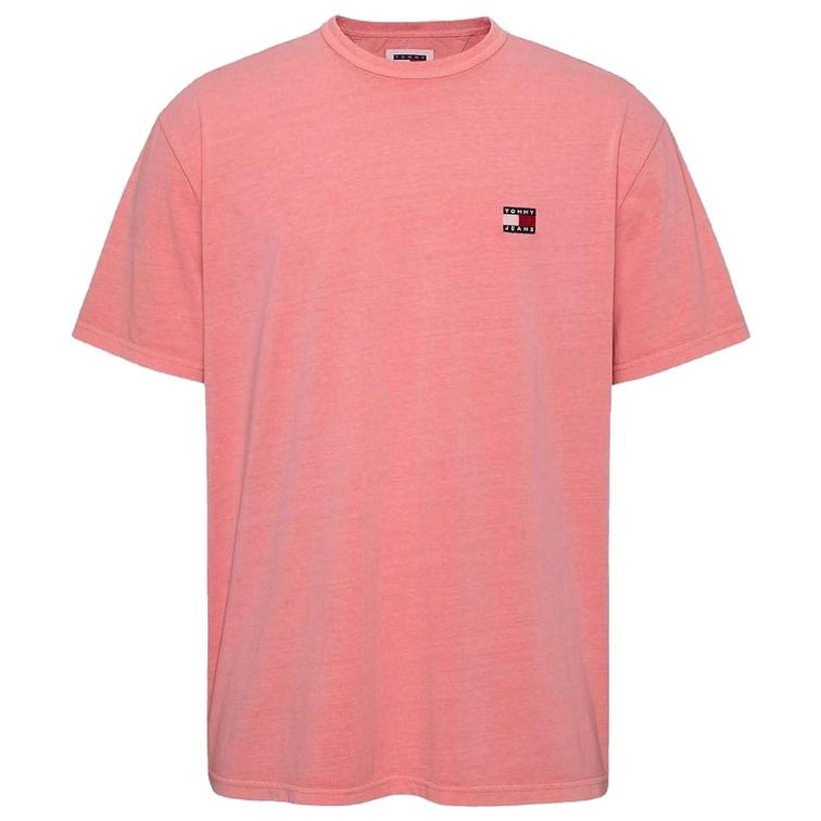 t-shirt homme  th tjm reg washed badge tee