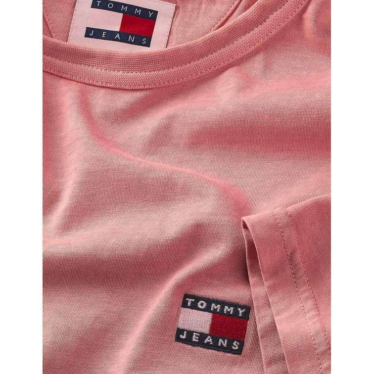 t-shirt homme  th tjm reg washed badge tee