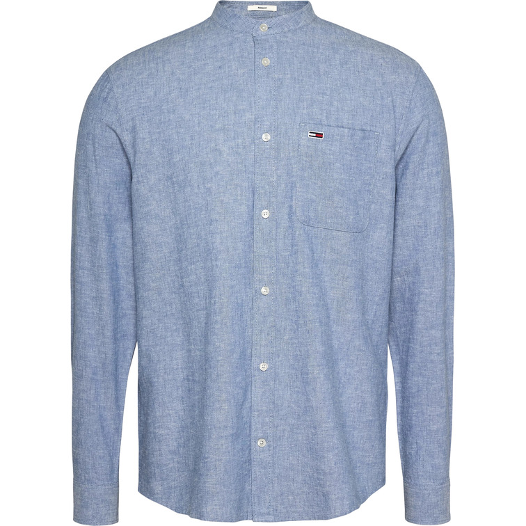 homme tjm reg mao linen blend shirt c6c