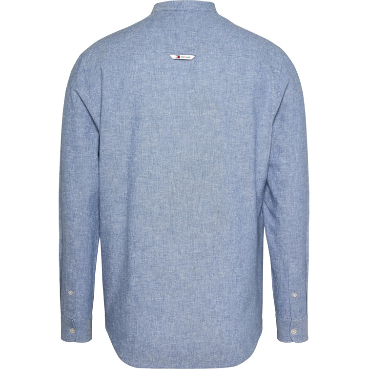 homme tjm reg mao linen blend shirt c6c