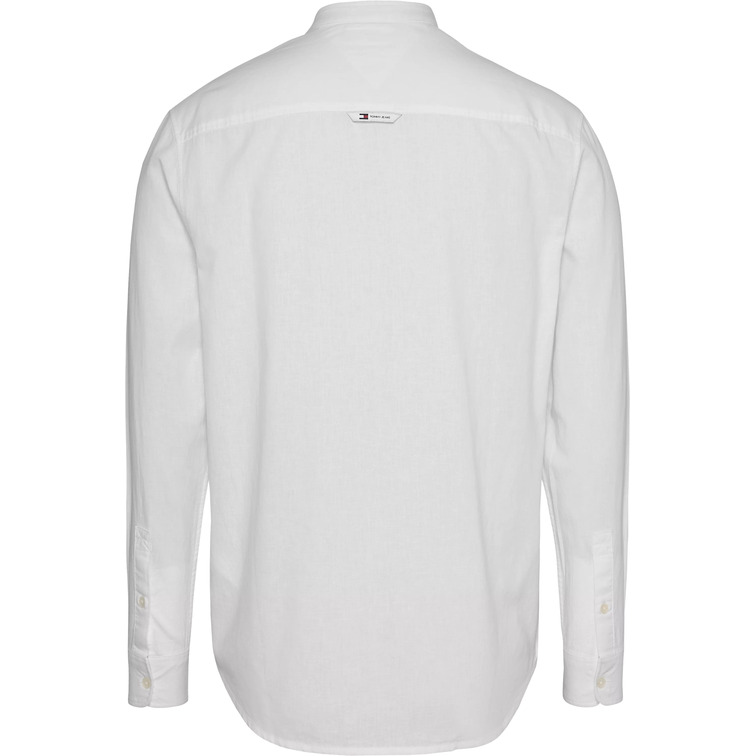 homme tjm reg mao linen blend shirt ybr