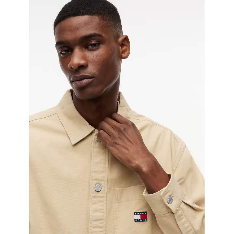 chemise homme  tommy hilfiger tjm essential overshirt ext