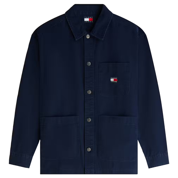 chemise homme  tommy hilfiger tjm essential overshirt ext