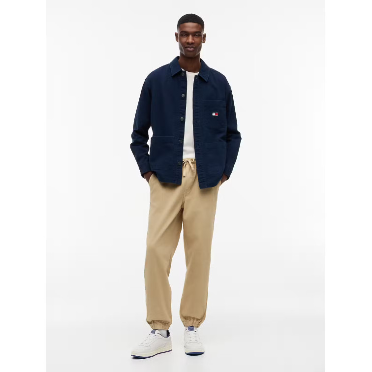 chemise homme  tommy hilfiger tjm essential overshirt ext