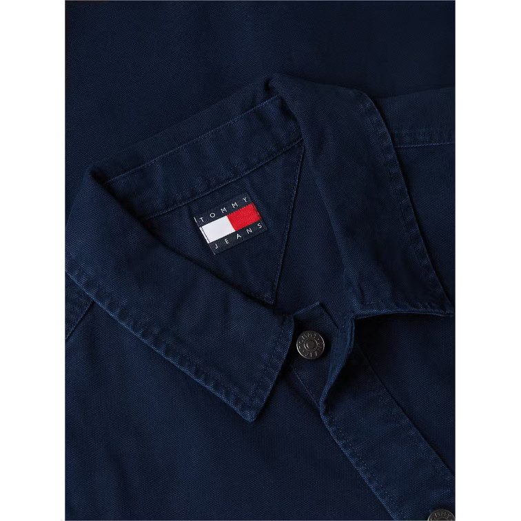 chemise homme  tommy hilfiger tjm essential overshirt ext