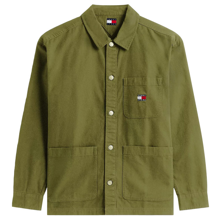 chemise homme  tommy hilfiger tjm essential overshirt ext