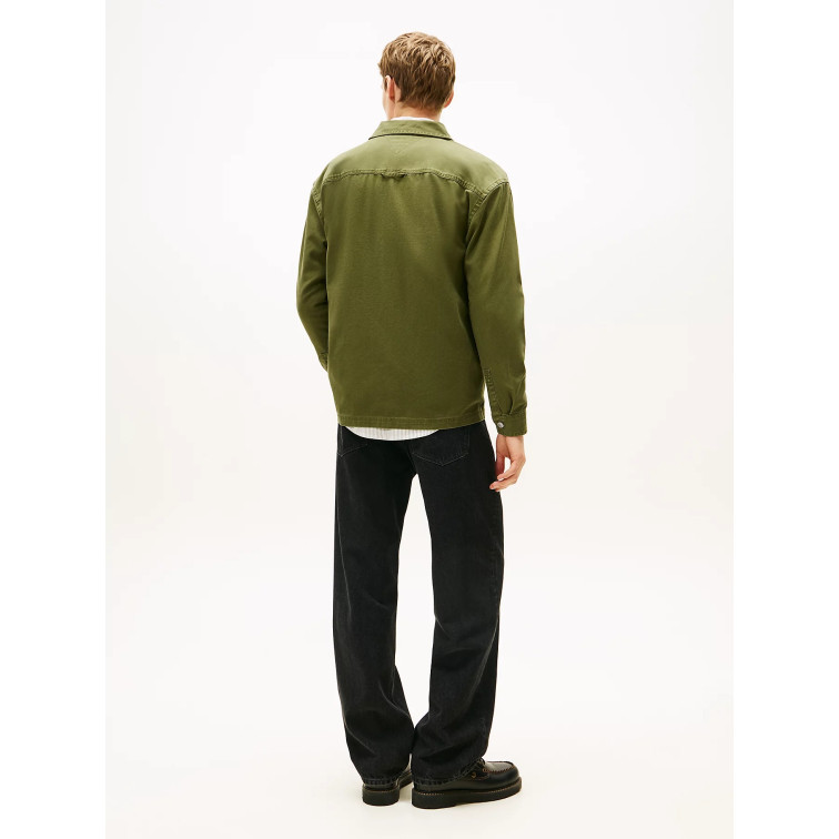 chemise homme  tommy hilfiger tjm essential overshirt ext