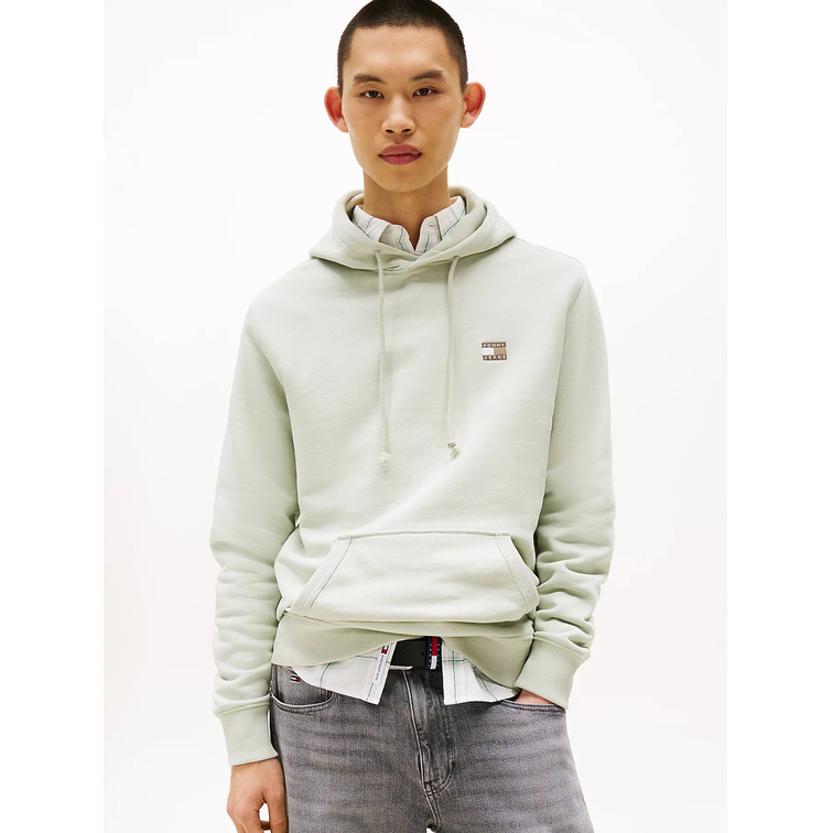 sweat-shirt homme  tommy hilfiger tjm reg badge hoodie ext