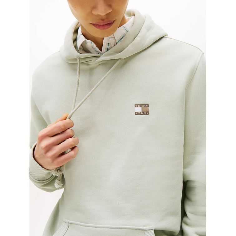 sweat-shirt homme  tommy hilfiger tjm reg badge hoodie ext