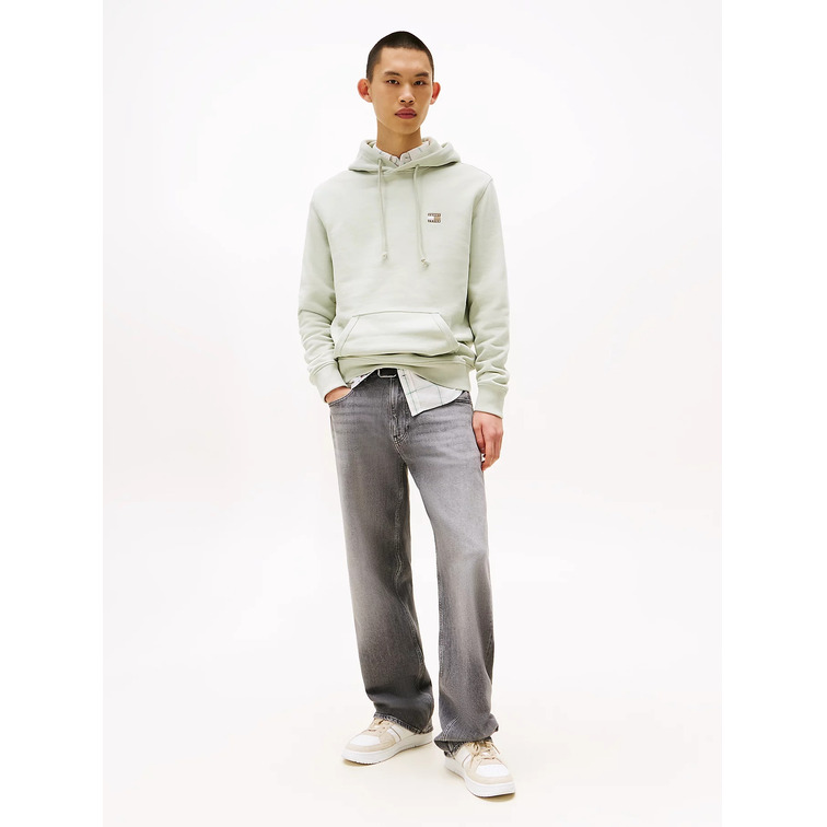 sweat-shirt homme  tommy hilfiger tjm reg badge hoodie ext