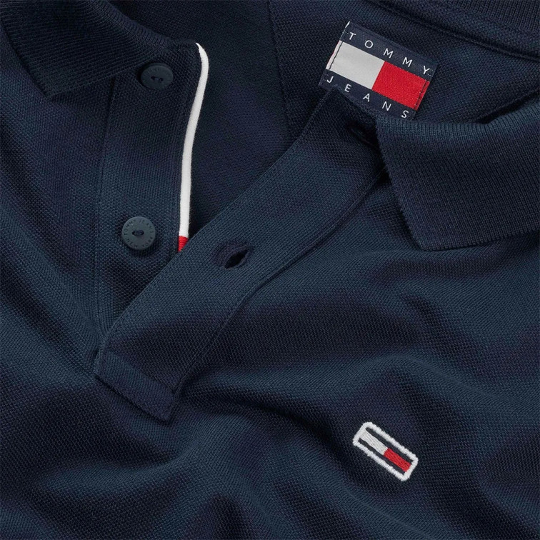 pôle homme  tommy hilfiger tjm slim placket pôle ext