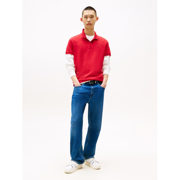 pôle homme  tommy hilfiger tjm slim placket pôle ext