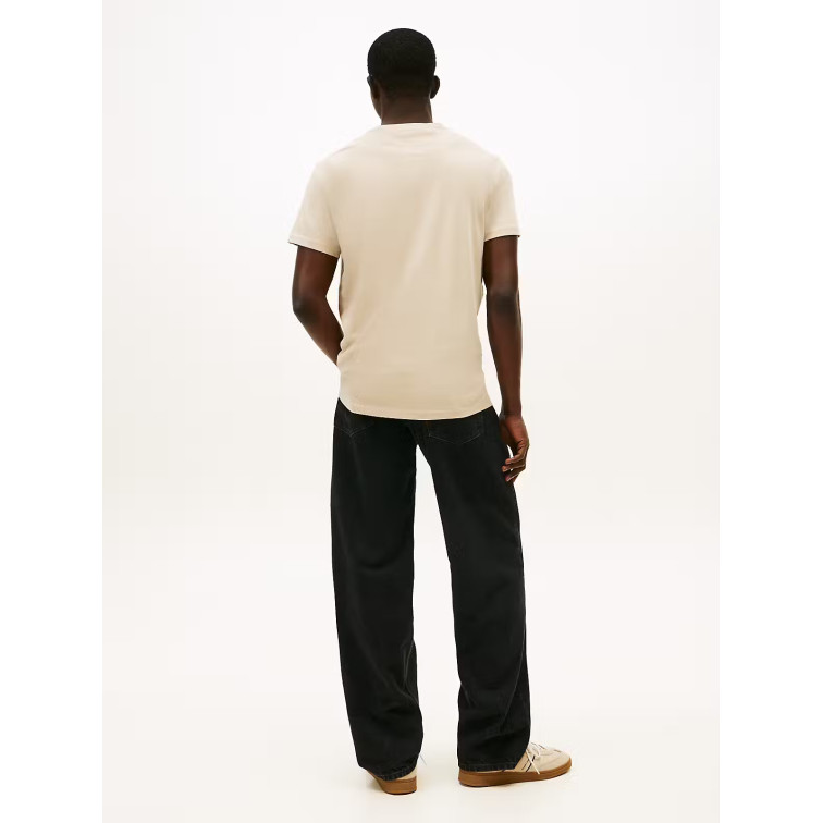 t-shirt homme  tommy hilfiger tjm slim essential flag tee ex