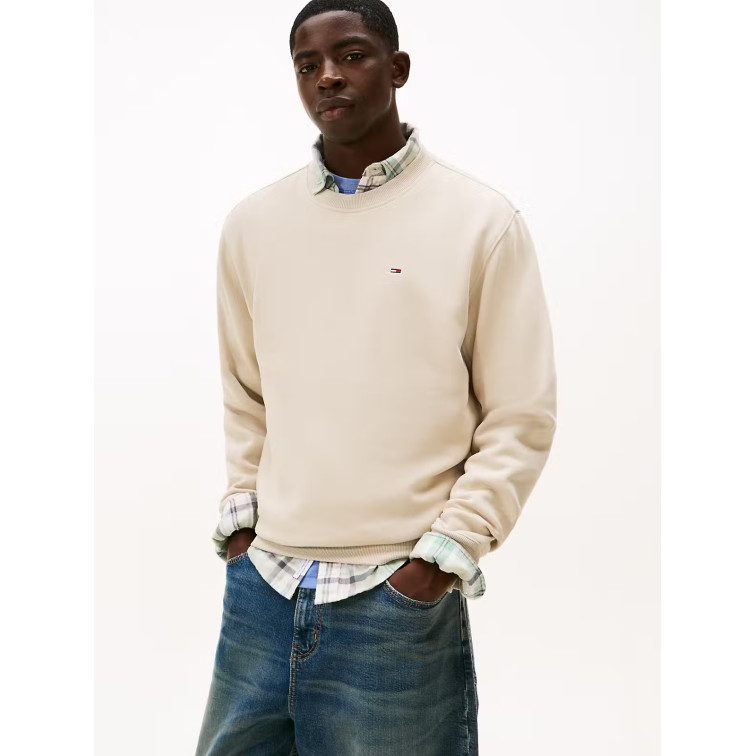 sweat-shirt homme  tommy hilfiger tjm reg s flag crew