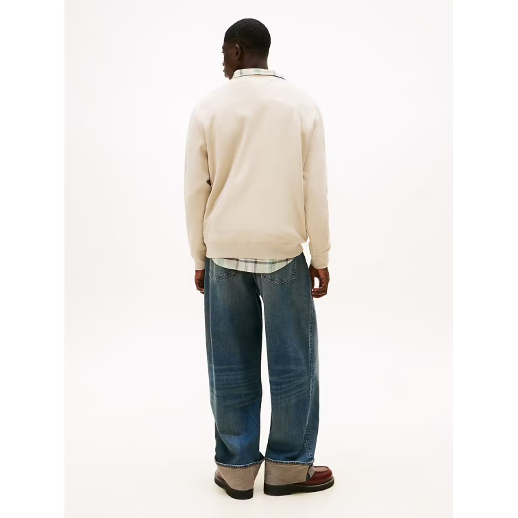 sweat-shirt homme  tommy hilfiger tjm reg s flag crew