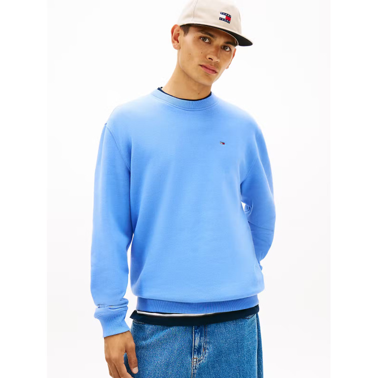 sweat-shirt homme  tommy hilfiger tjm reg s flag crew