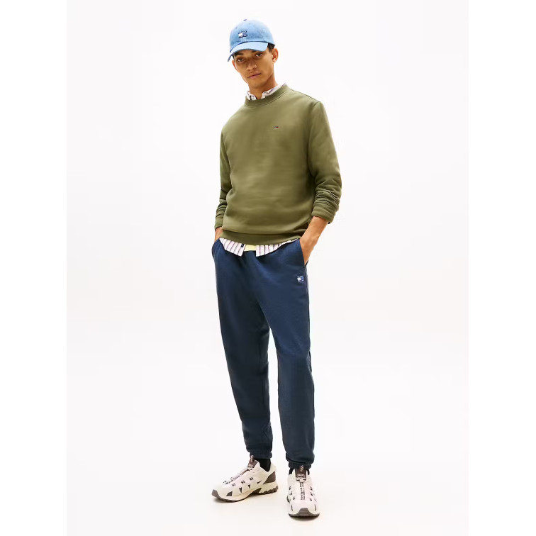 sweat-shirt homme  tommy hilfiger tjm reg s flag crew