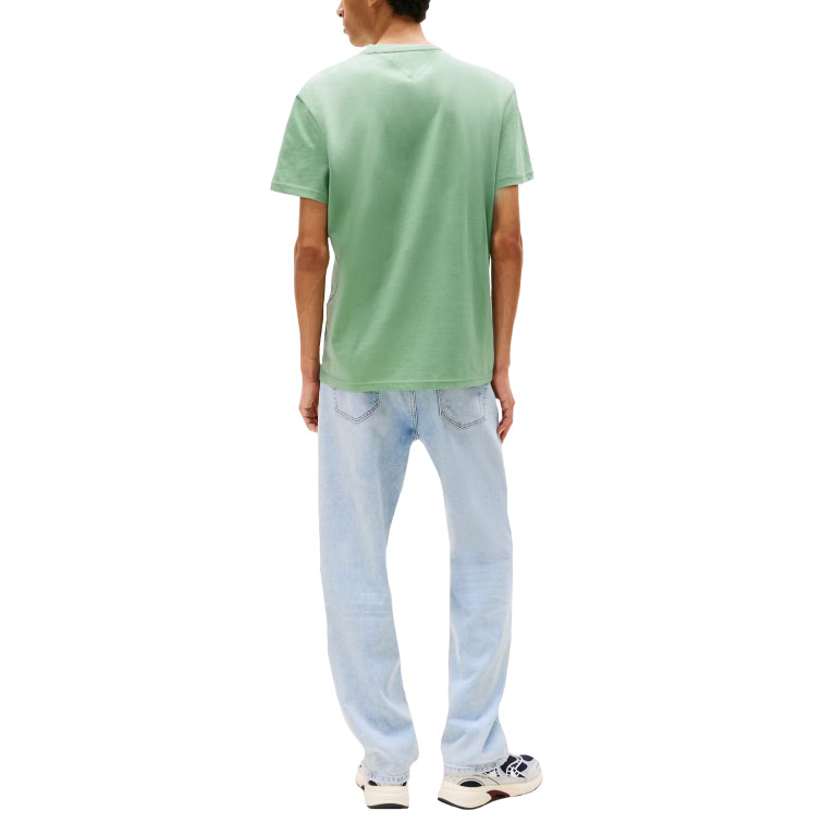 t-shirt homme  tommy hilfiger tjm reg linear logo tee ext