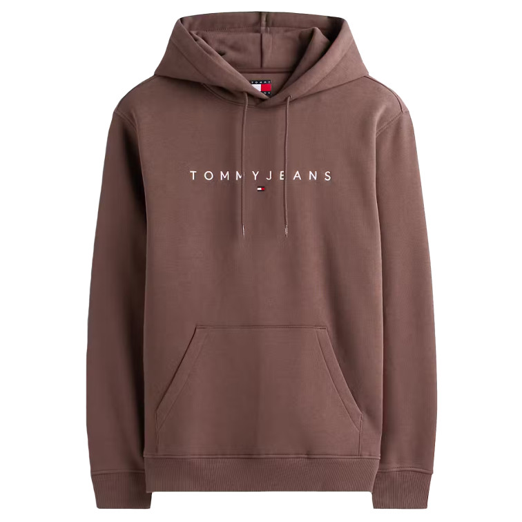 sweat-shirt homme  tommy hilfiger tjm reg linear logo hoodie ext