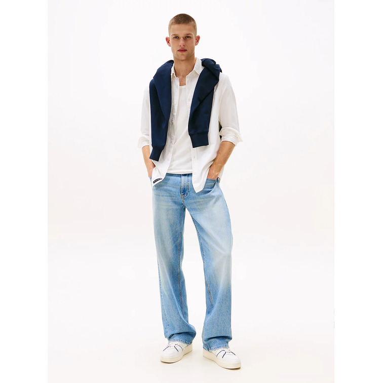 homme tjm reg oxford shirt ext ybl