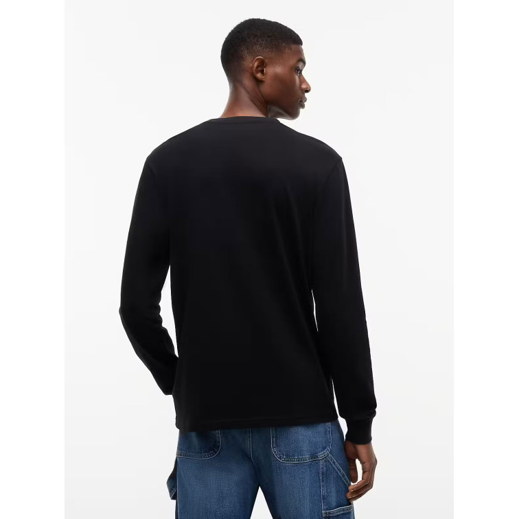 t-shirt homme  tommy hilfiger tjm slim chest linear ls tee e