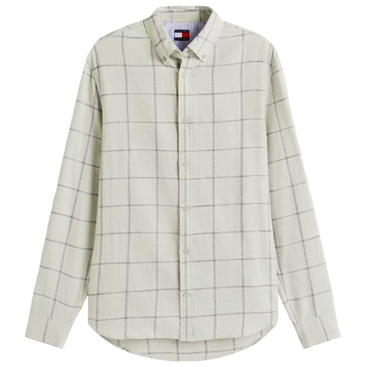 homme tjm essntl twill check reg shi m1c