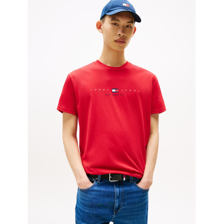 homme tjm reg flag linear ss tee ext xle