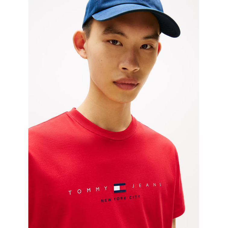 homme tjm reg flag linear ss tee ext xle