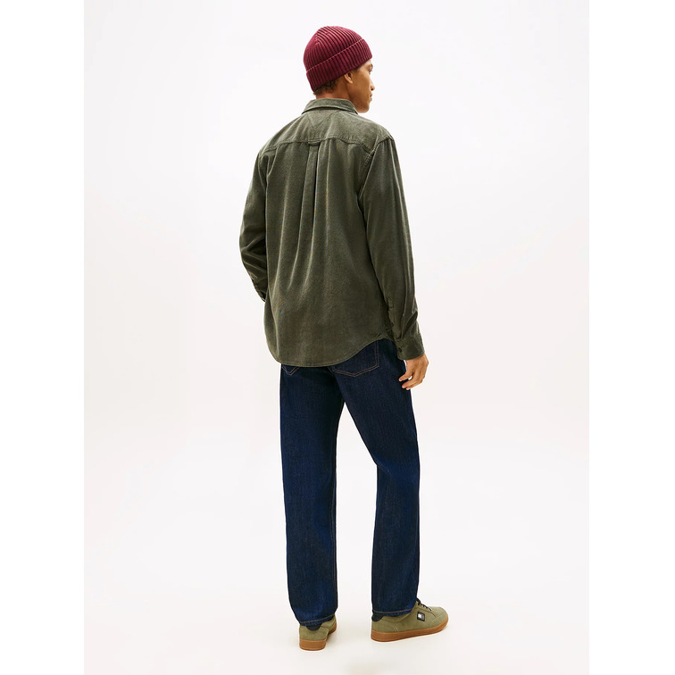 chemise homme  tommy hilfiger tjm reg baby cord shirt ext