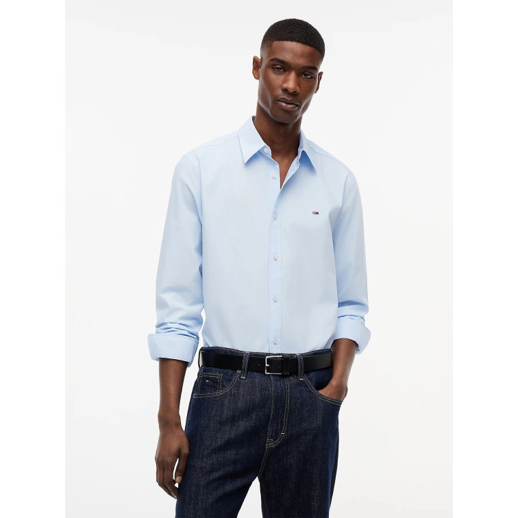 chemise homme  tommy hilfiger tjm reg poplin shirt