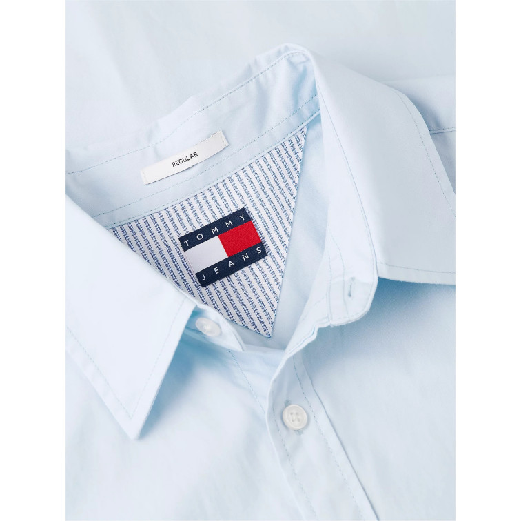 chemise homme  tommy hilfiger tjm reg poplin shirt