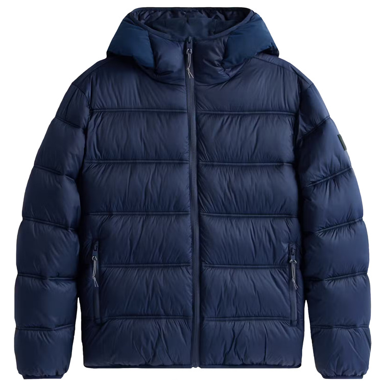 homme tjm hooded logo puffer ext c1g