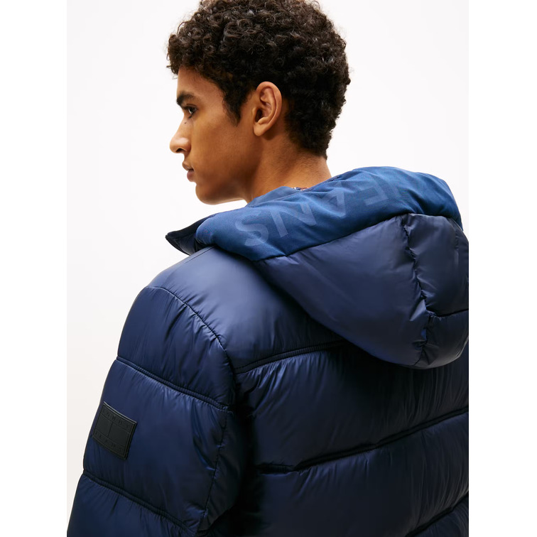 homme tjm hooded logo puffer ext c1g