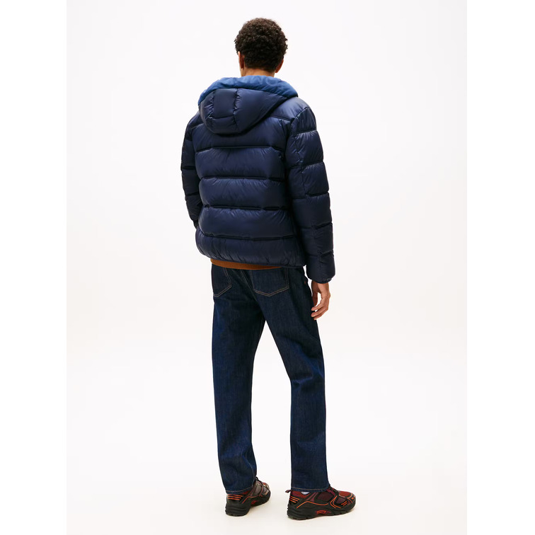 homme tjm hooded logo puffer ext c1g