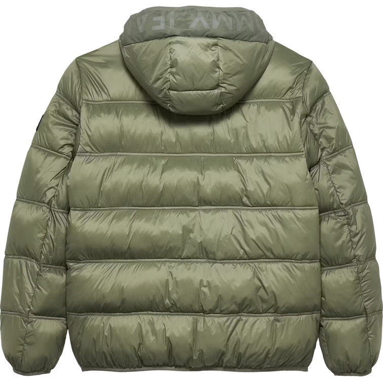 homme tjm hooded logo puffer ext m1l
