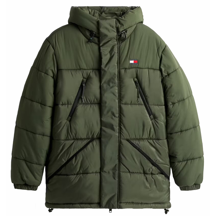 cazadora homme  tommy hilfiger tjm fabric mix padded parka